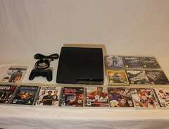 Playstation 3 med 15 spel