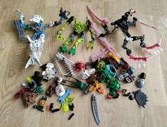 Blandat bionicle lego