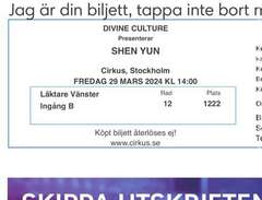 Shen yun 29/3 14:00 Stockholm