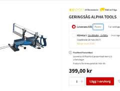 GERINGSÅG ALPHA TOOLS