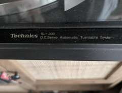 Technics skivspelare och cd...