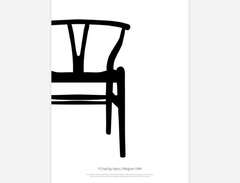 Print Y Chair by Hans J.Weg...