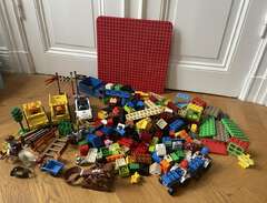 Lego Duplo grävskopa polis...