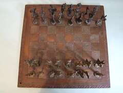 brutalistiskt vintage schac...