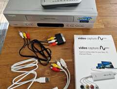 VHS video med överföringskit.