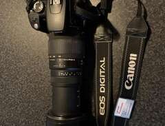 Canon 350d Digital med tele...