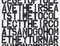 Christopher Wool and Felix...