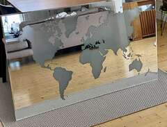 Spegel - världskarta