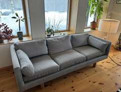 3 sits soffa, Njudex