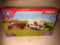 Schleich pickup med vagn