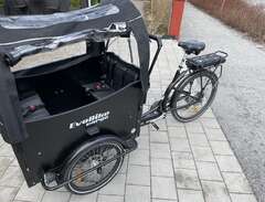 Lådcykel (el) Evobike Cargo...