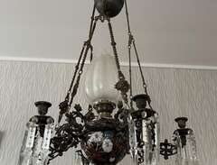 Fotogentaklampa antik gjutg...