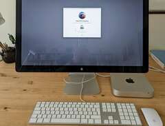 Mac mini 2012 med 27" Cinem...