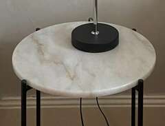 Sängbord/sidobord ø40cm marmor