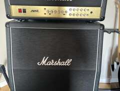 Marshall JVM 205h+4x12 sälj...