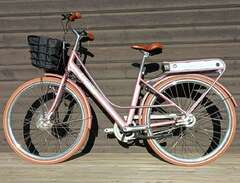 Lifebike rosa elcykel dam