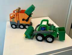 Lego duplo sopbil och städbil