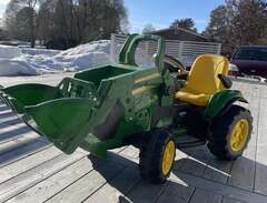 John Deere barn traktor el