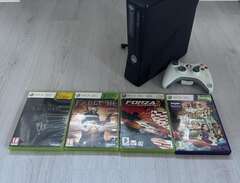 Xbox 360 plus Kinect & spel
