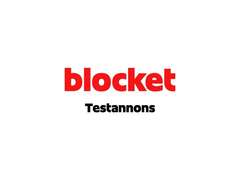 Testannons av Blocket (Ttest)