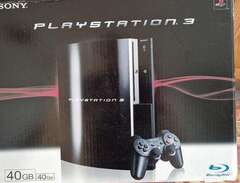 PS3, PlayStation 3, 40GB.