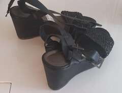 svarta kilklacks skor 37