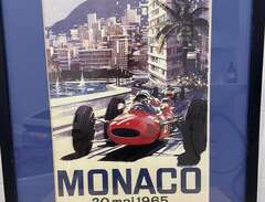 Affisch Monaco Grand Prix A...