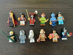 Lego minifigurer blandat