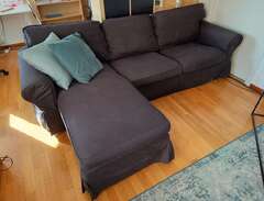 Ektorp soffa 3-sits med sch...