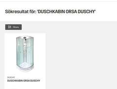 Duschkabin Orsa Duschy (Byg...