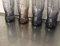 4st. Vintage Coca Cola glas...