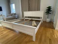 180cm vit säng