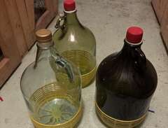 5 liter glasflaskor