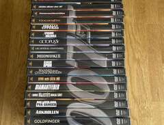 22st James Bond DVD