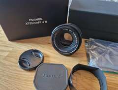 Fujifilm xf 35mm f1.4 med o...