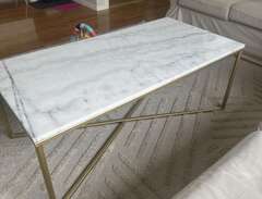 soffbord äkta marmor
