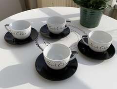4 kaffekoppar Mique