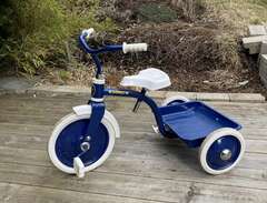 DBS trehjuling, blå med flak