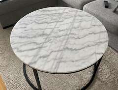 Soffbord i marmor