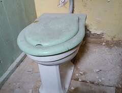 toalett vägghängd 40 talet