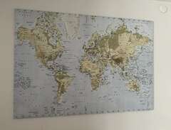 Stor världskarta från IKEA