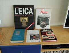 LEICA, böcker med historia...