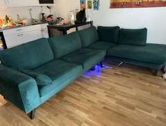 soffa / velvet soffa