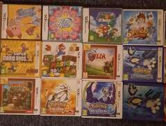 Många olika Nintendo spel (...