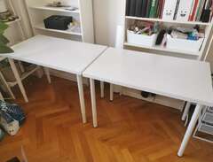 Två bord/skrivbord, ett höj...