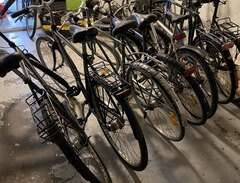 7 cyklar med tillbehör - re...