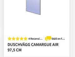 Duschvägg Camargue air 97,5...