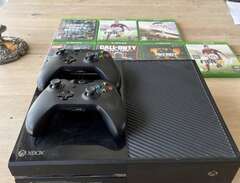 Xbox one med tillhörande spel