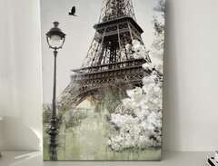 Tavla canvasmålning Eiffelt...