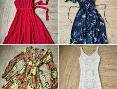 Fyra underbara klänningar i...
